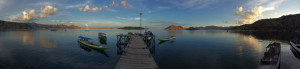 Sunset panorama